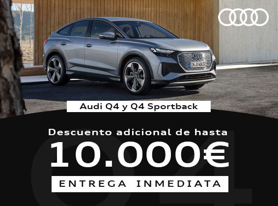 Audi Q4 y Audi Q4 Sportback con descuento de hasta 10.000€