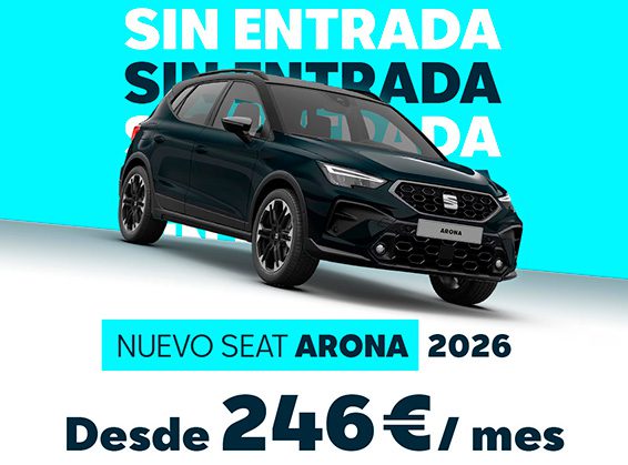 NUEVO SEAT ARONA DESDE 246€ AL MES SIN ENTRADA