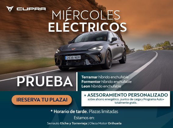 PRUEBA DE CUPRA ELÉCTRICO Y ASESORAMIENTO GRATUITO EN LOS 