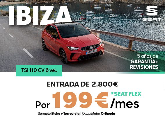 NUEVO SEAT IBIZA 2026 DESDE 199€ AL MES - ENTRADA: 2.800€